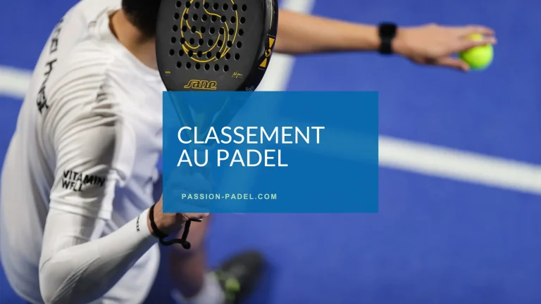 Classement padel en France 2026