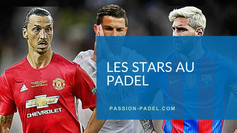 Les célébrités au padel