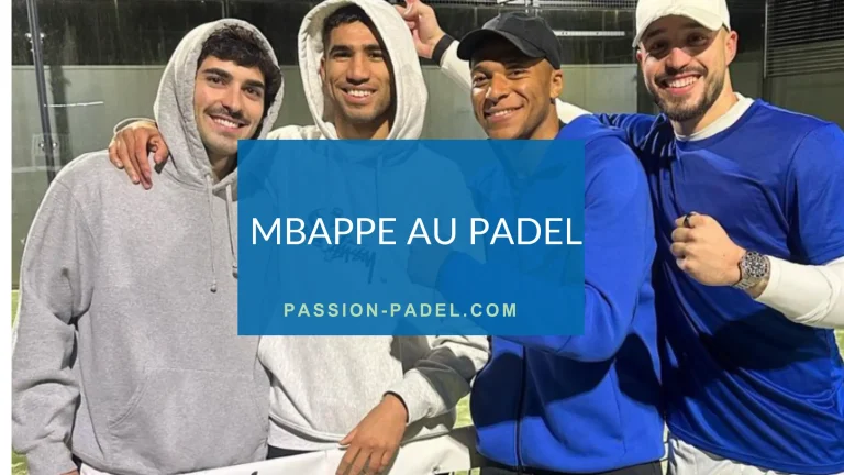 Kylian Mbappé au padel avec le PSG : Hakimi et Tenas