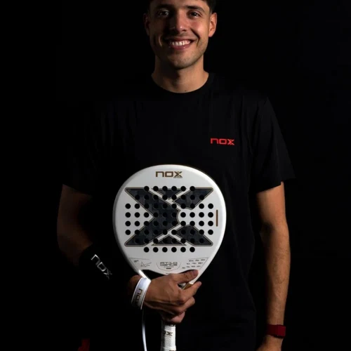 raquette de padel Nox At10 12k alum extrem tapia