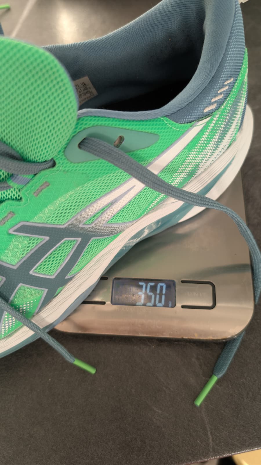 poids reel asics sonicsmash ff padel
